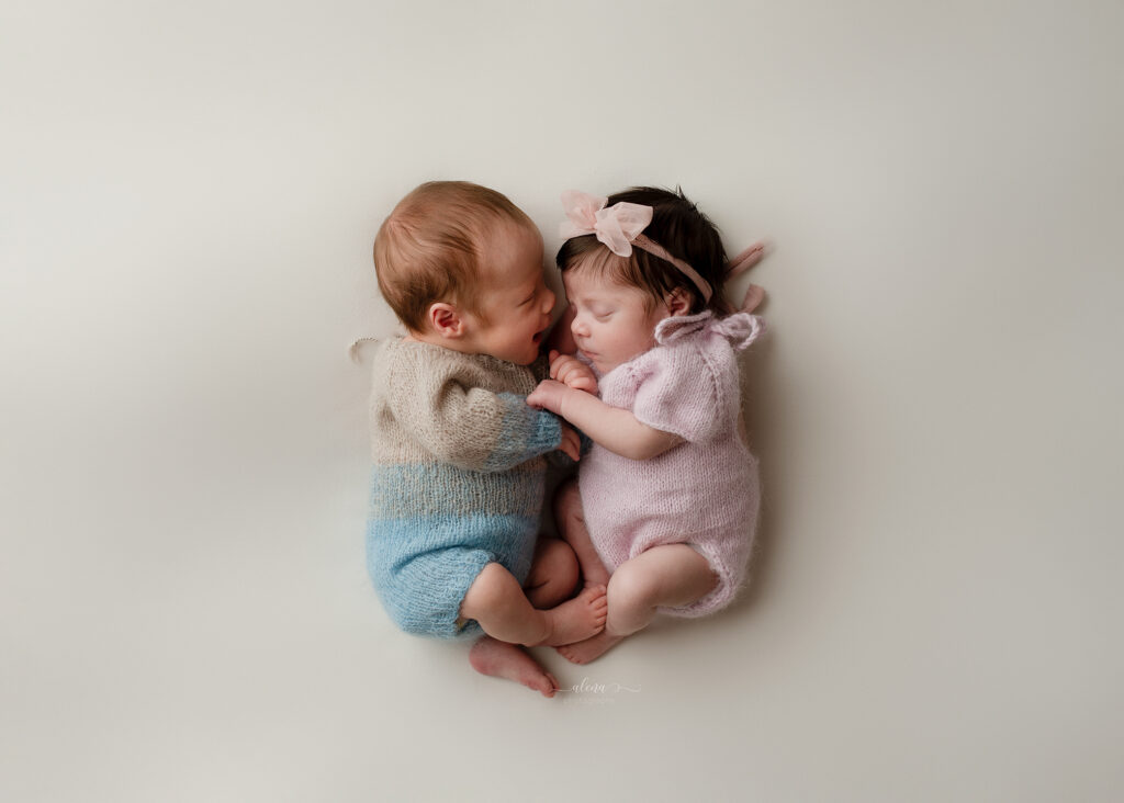 Charleston Newborn twin session